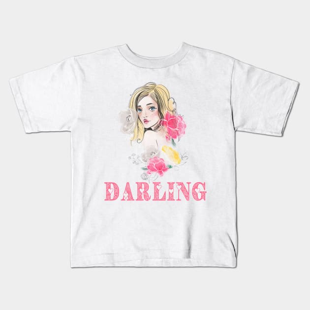 Darling Kids T-Shirt by Jane Winter